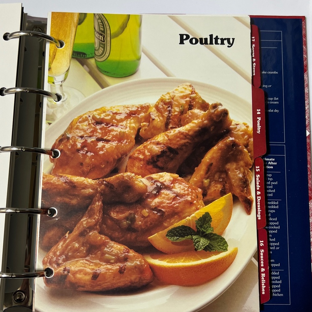 Better Homes And Garden New Cookbook 1989 5 Ring Bound Edition Recipes Charts - Picture 5 of 8